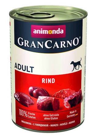 Animonda GranCarno Adult hovädzie mäso v konzerve 400g