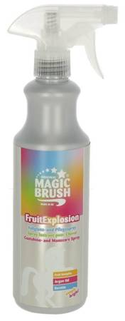 MagicBrush sprej na starostlivosť o vlasy, hrivu a chvost pre kone ManeCare, Fruit Explosion, 500 ml