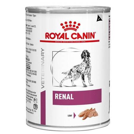ROYAL CANIN Renal Canine 410g konzerva x12